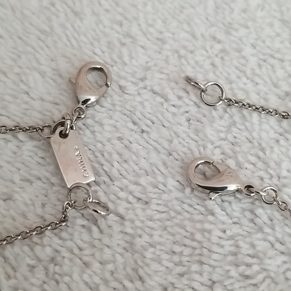 New Coach Daisy Rivet Layered Heart Locket Necklace - Picture 6 of 8